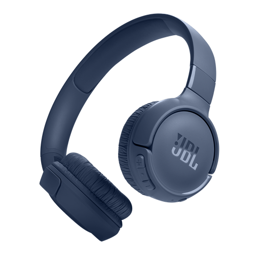 JBL Tune 520BT - Blue - Wireless on-ear headphones - Hero